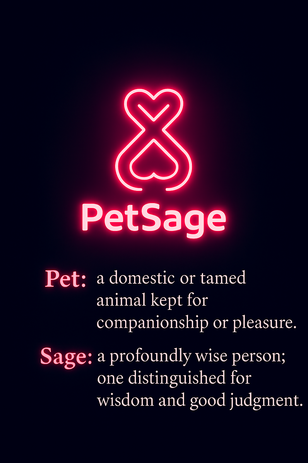 PetSage logo and meaning